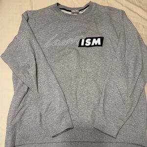 Lacoste Gray Crewneck Sweater for Men